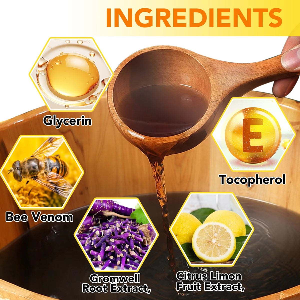 🦶 BEE VENOM DETOX FOOT SOAK
