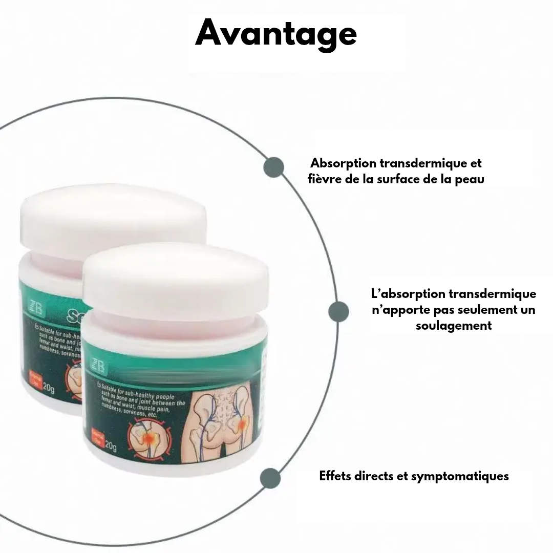 CRÈME ANTI-SCIATIQUE  Soulagement naturel & confort musculaire  ⭐⭐⭐⭐⭐ (Avis clients vérifiés)