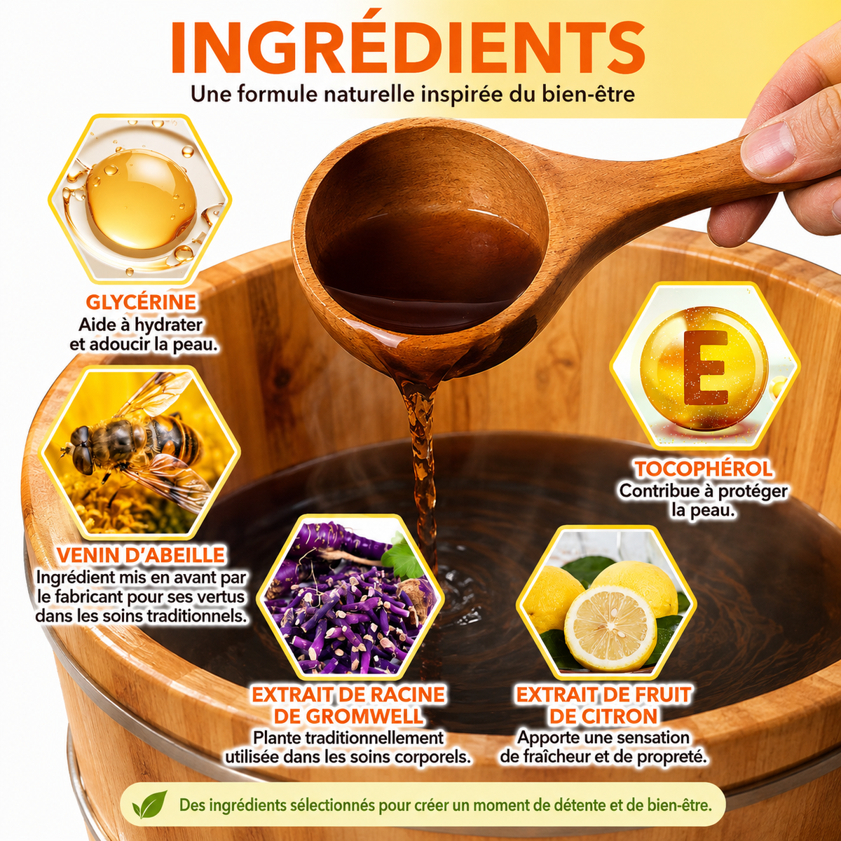 🦶 BEE VENOM DETOX FOOT SOAK