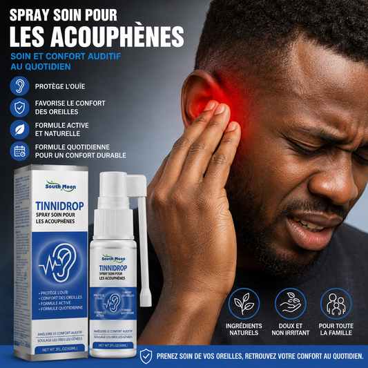 ⭐⭐⭐⭐⭐TINNIDROP — Spray de confort auditif
