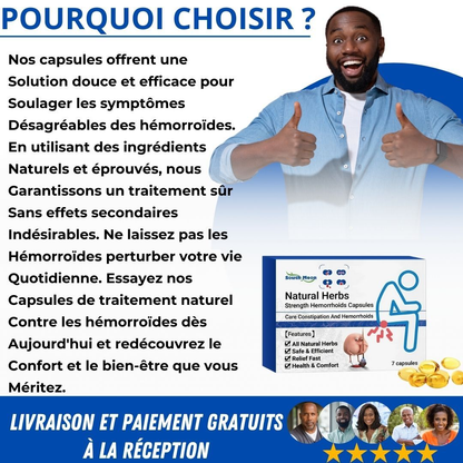Soin Apaisant Naturel contre les Hémorroïdes Hemocare