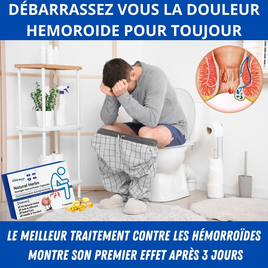 Soin Apaisant Naturel contre les Hémorroïdes Hemocare